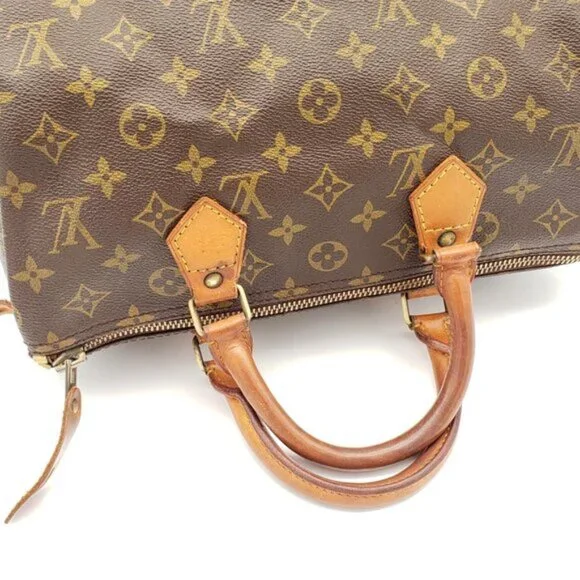 Louis Vuitton Vintage Speedy 30 Monogram Handbag 409-101725 - Picture 8 of 15